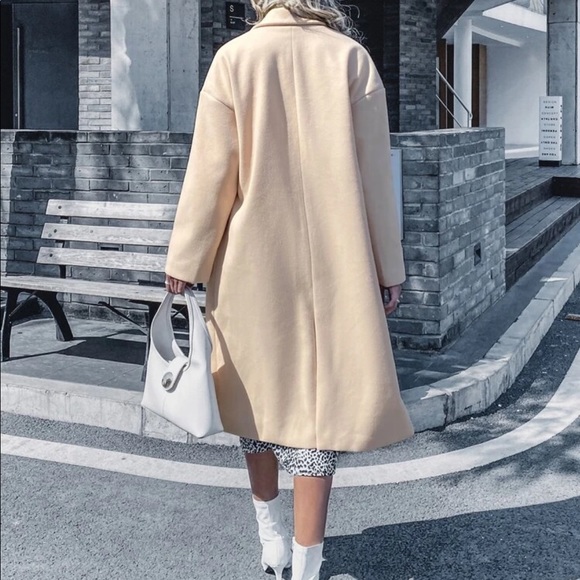 Oversized Pea Coat - Picture 3 of 4